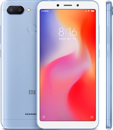 Xiaomi Redmi 6 4/64GB Blue (Голубой) (Global Version) 